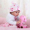 Reborn Baby Dolls Muñeca realista de bebé recién nacido de 2