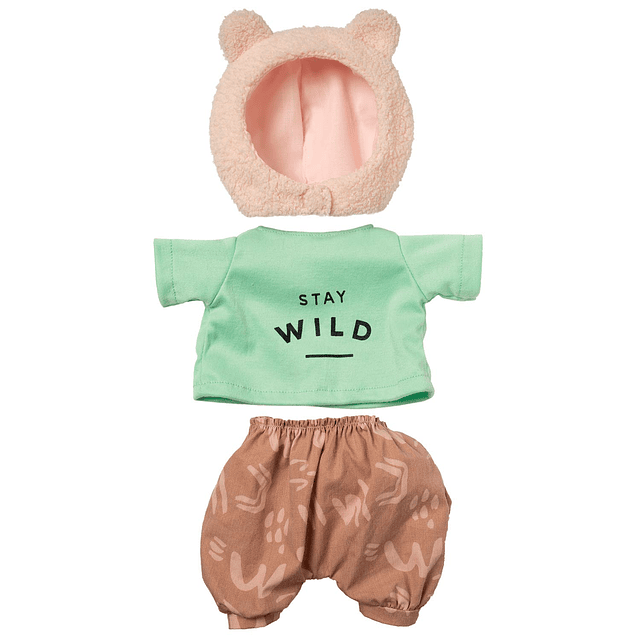 Baby Stella Stay Wild - Ropa para muñecas de bebé de 15 pulg