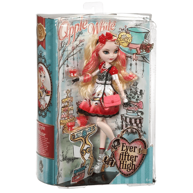 Ever After High Hat-Muñeca blanca de manzana Tastic