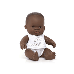 Muñeca 8 1/4'' Niño Africano (Caja) - Hecho en España, Anató