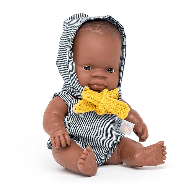 Muñeca 8 1/4'' Niño Africano (Caja) - Hecho en España, Anató