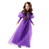 Disney La Sirenita Vanessa Fashion Doll con vestido morado e