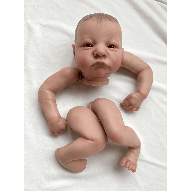 Reborn Baby Doll Kit DIY Reborn Levi Kits ya pintados 19 pul