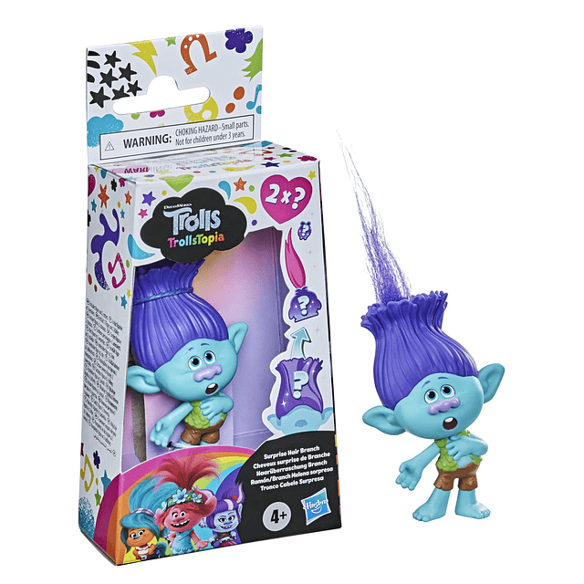 Trolls DreamWorks TrollsTopia Muñeca coleccionable con rama