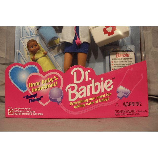 Muñeca Dr. con 3 muñecas bebé - Colección profesional de edi