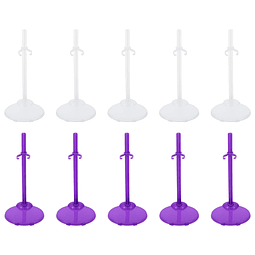 Figuras de Acción Soportes para Muñecas 20 Piezas Soportes p