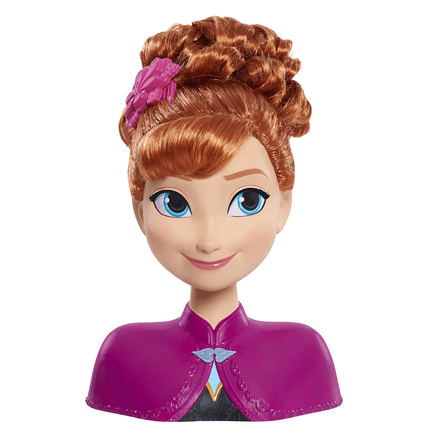 Disney Frozen Anna Styling Head, juguetes para niños con lic