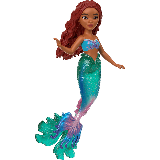 Disney La Sirenita Ariel Muñeca pequeña Sirena con cola dist