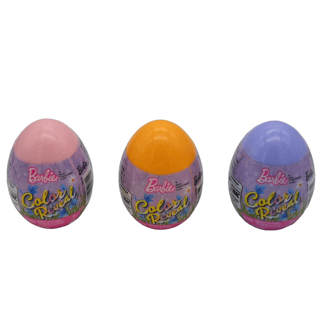 Barbie Color Reveal Pets Sorpresas Pack de 3 huevos al azar