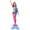 Muñeca Dreamtopia sirena con pelo y cola rosa y azul, además