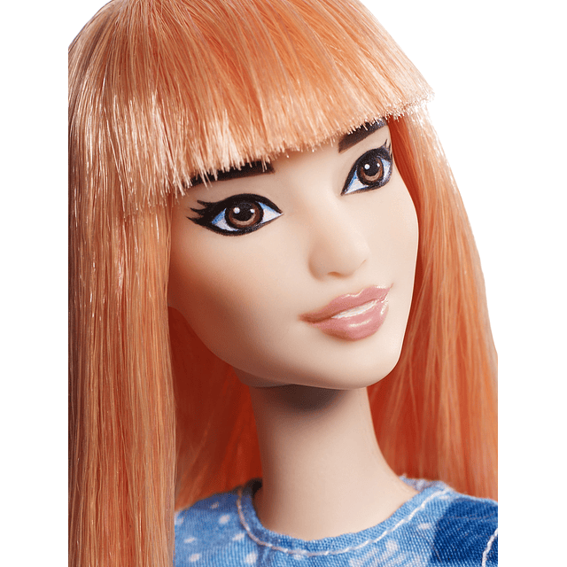 Muñeca Barbie Fashionistas 60 Patchwork Denim