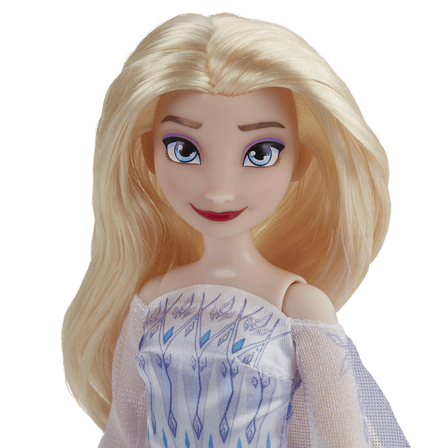 Muñeca de moda Disney's 2 Snow Queen Elsa, vestido, zapatos