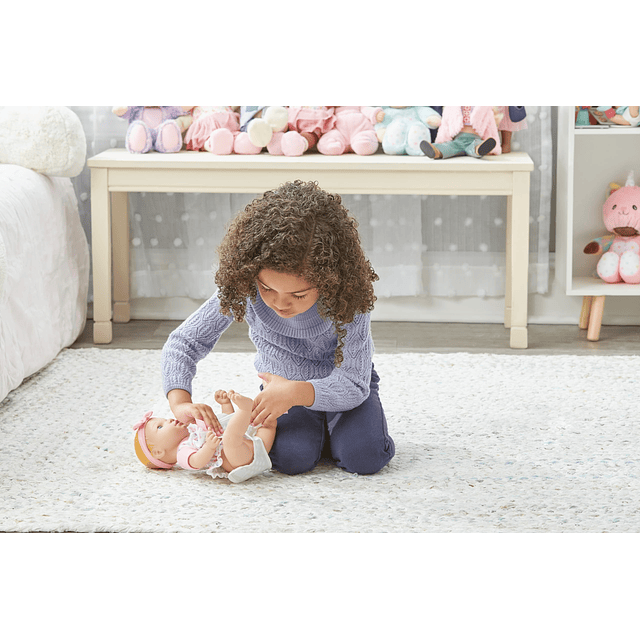 Muñeca bebé Potty Pals de 13 pulgadas, tono de piel claro