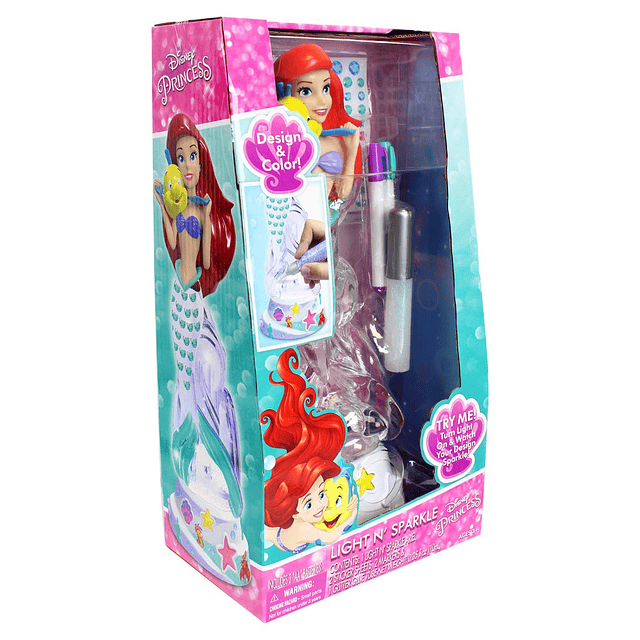 Disney Princess Ariel Light N Sparkle - Exclusivo de Amazon