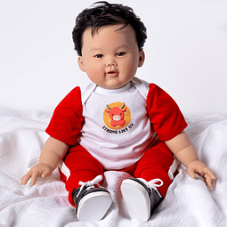 ® Muñeca realista asiática renacida, Ping Lau - Colección de