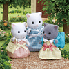 Sylvanian Families Epoch Muñeca (Niña Gato Persa Blanco) Cer