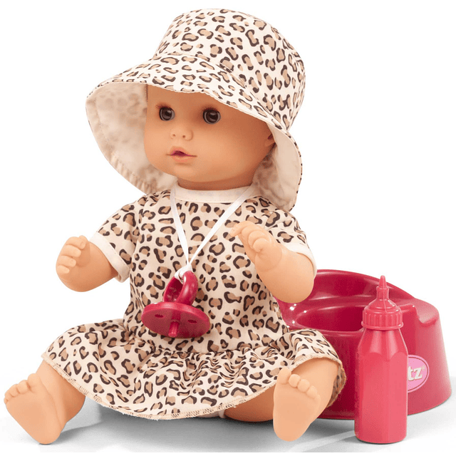 Gotz 2453153 Sleepy Aquini Girl Cats - Muñeca bebé de baño d