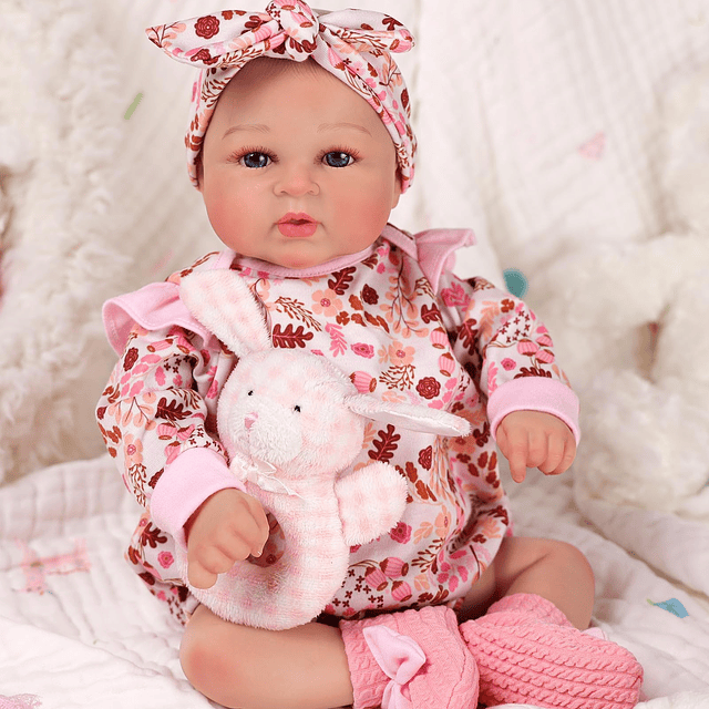 Reborn Baby Dolls Girl, 17 pulgadas realista recién nacido m