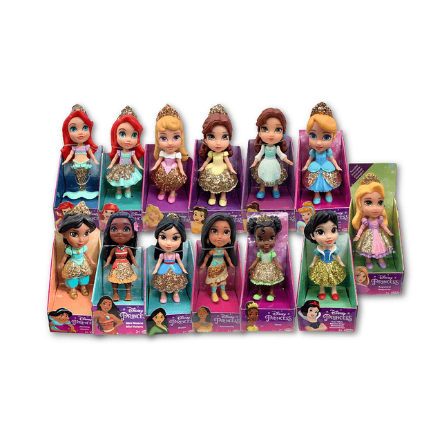 Empaquetado en caja transparente para regalo Disney Princess