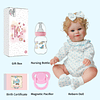 Reborn Baby Dolls Realista Vinilo Suave Reborn Baby Girl Dol