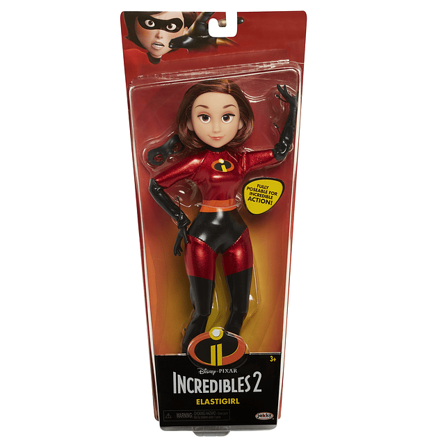 Figura de acción de Elastigirl de Los Increíbles 2, muñeca a