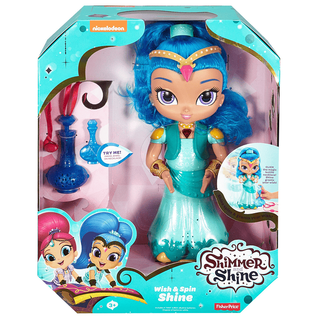 Nickelodeon Shimmer & Shine, Wish & Spin, Shine