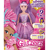 Glitzeez Hair Dreams - Muñeca de 10,5" con 5 sorpresas y atu