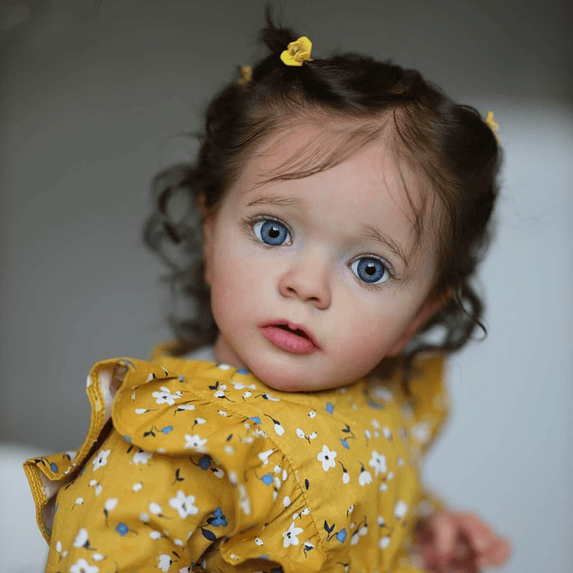 Cosheng Reborn Baby Doll Girls- Muñeca Reborn de Silicona de