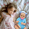 Reborn Baby Dolls - Muñeca bebé recién nacida suave de 18 pu