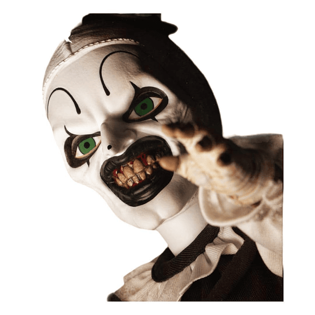 Terrifier - Living Dead Doll Arte de 10,5 pulgadas El muñeco