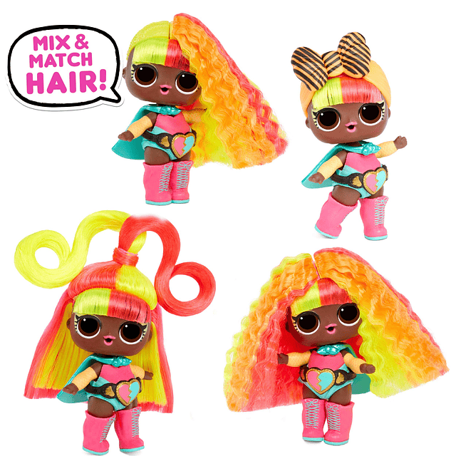 Muñecas LOL Surprise Hairvibes con 15 sorpresas que incluyen