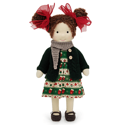 Waldorf Muñeca de trapo hecha a mano – Muñeca de peluche per