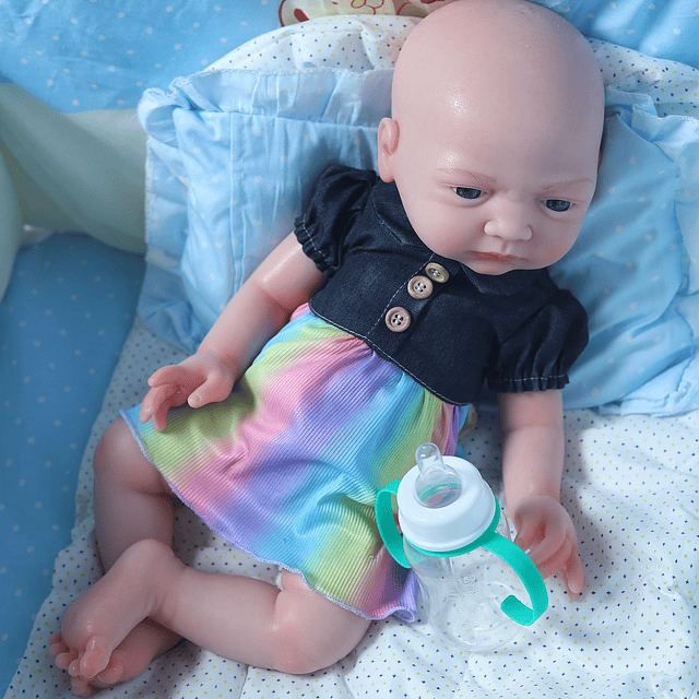 Muñecas Bebé Reborn Realistas Niña - Muñeca Bebé de Silicona