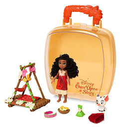 Store Oficial Princesa Moana Once Upon a Story Mini Muñeca P