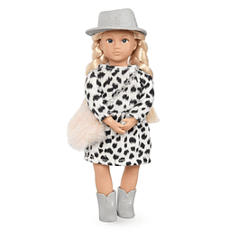 - Mini muñeca - Muñeca de moda de 6 pulgadas - Conjunto eleg