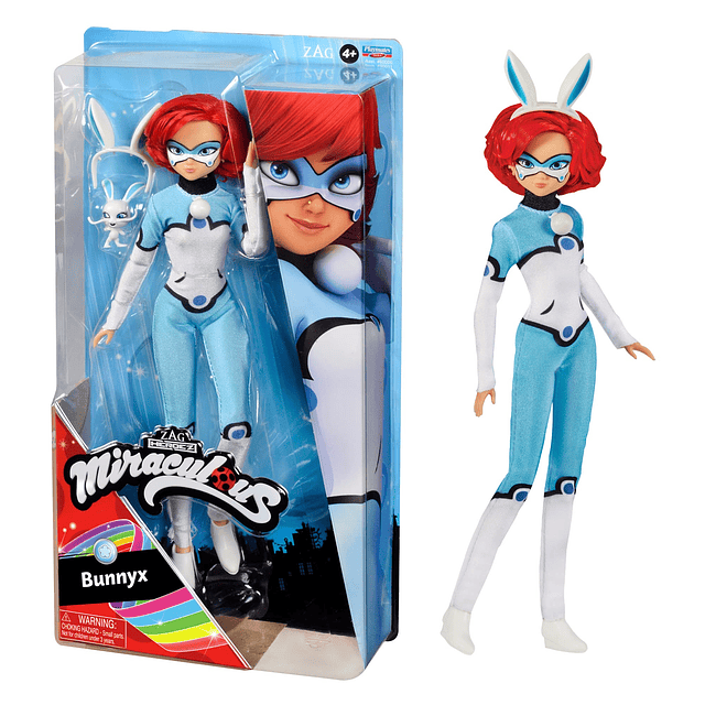 Miraculous Ladybug y Cat Noir Toys Bunnyx Fashion Doll | Muñ