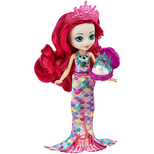 Enchantimals Playset, Ocean Treasures Shop Playset con muñec