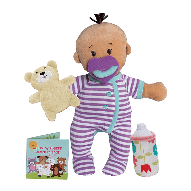 Wee Baby Stella Beige Sleepy Times Scent Juego de muñecas su