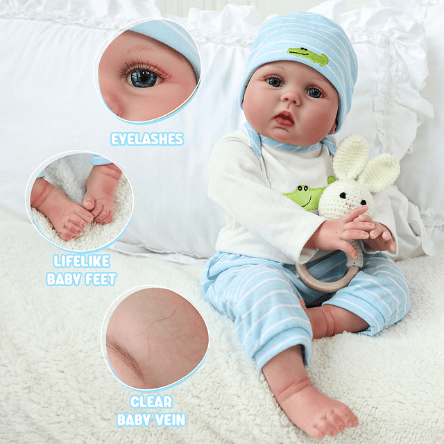 Muñecas realistas para bebés recién nacidos, muñecas realist