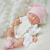 Reborn Baby Dolls Muñeca de silicona de 7 pulgadas Mini muñe