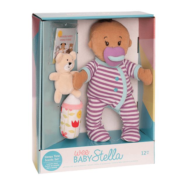 Wee Baby Stella Beige Sleepy Times Scent Juego de muñecas su