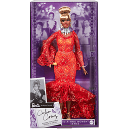 Muñeca Inspiring Women, Celia Cruz Reina de la Salsa con ves