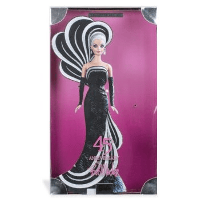 La muñeca Barbie del 45 aniversario de Bob Mackie