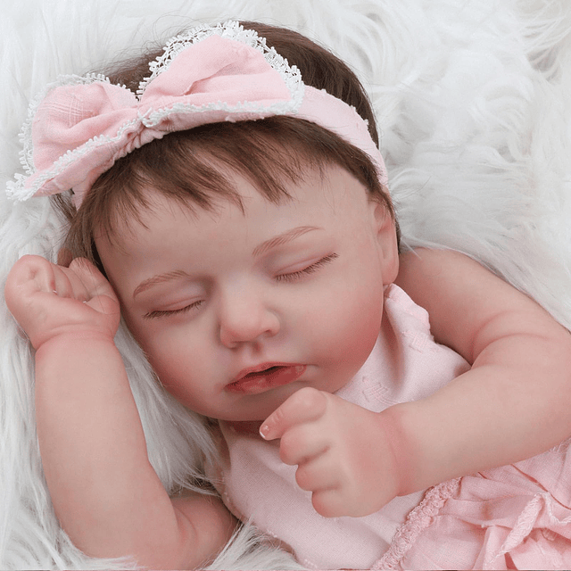 Reborn Baby Dolls Girl - Muñeca recién nacida realista de 20