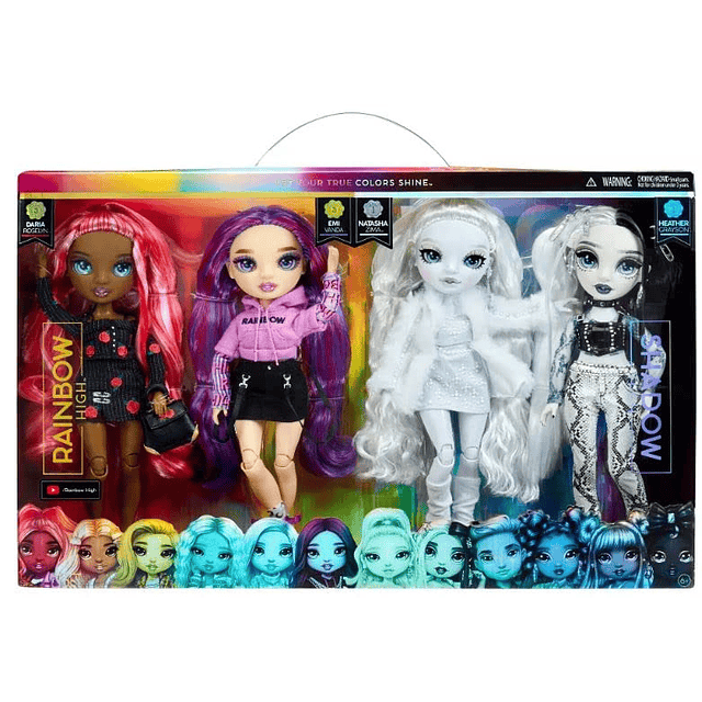 & Shadow High Collectors Fashion Doll Exclusivo juego de 4 m