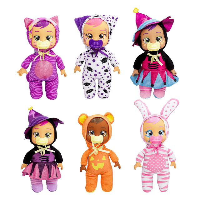 Tiny Cuddles Halloween Katie - Muñecas bebé de 9 pulgadas, l