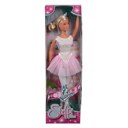 Muñeca Steffi Bailarina, 11 pulgadas de altura, multicolor,