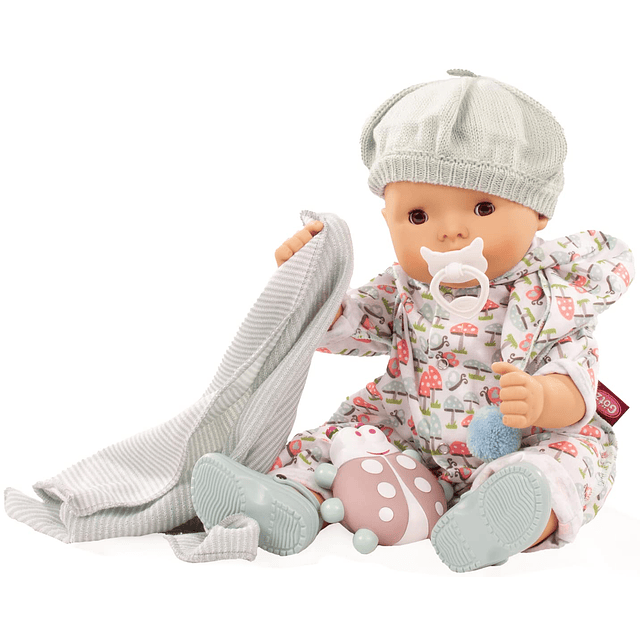 Gotz Maxy Aquini Lucky Mushroom - Muñeca bebé de baño de 16,