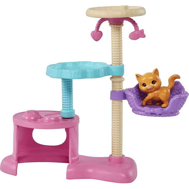 Kitty Condo Doll & Pets, juego de juguete de árbol para gato