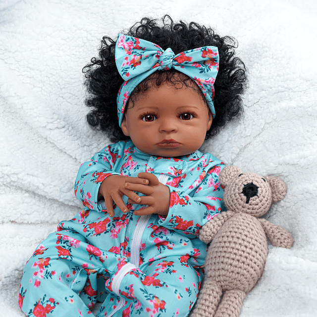 Realista Reborn Black Girl - Muñecas de bebé realistas recié